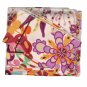 Missoni Home set of 2 bath towels+bath sheet 156 Rita floreal on purple