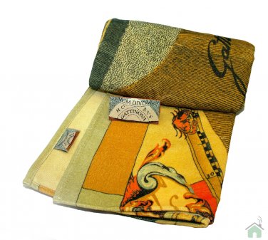 Beach towel terry Gattinoni Planetarium yellow
