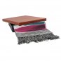 Oberon wool and cashmere-blend throw