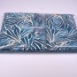 Stylized leaves bedding set-teal in pure cotton percale Missoni Home