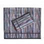 Missoni Home 2 bath towels+ bath sheet 170 Ronan with stripes on blue
