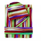 Missoni Home Bath robe with hood ROMY var. 159 on shades of pink