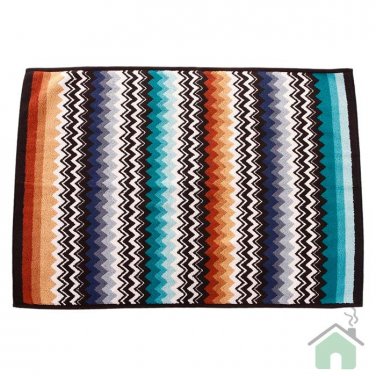 Missoni Home Niles var.170 2 bathmat - multicolor zig-zag stripes