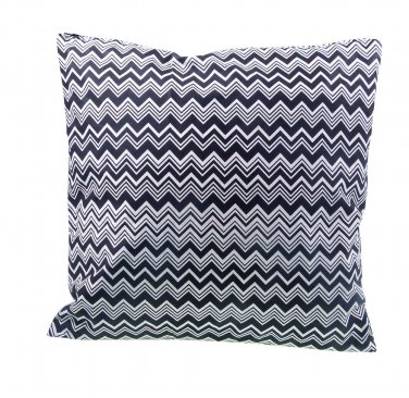 Cushion Missoni 12 45x45 Zig Zag BW