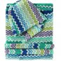 Missoni Home hooded bathrobe RUFUS var. 170 multicolor zig-zag