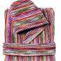 Missoni Home Bath robe with hood RONAN var. 159 on shades of pink