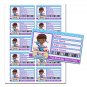 Doc McStuffins, Birthday Name Badge, Party Badge, Printable, DIY