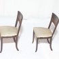 Bespaq Dollhouse Dining Room Table & 4 Chairs Pedestal