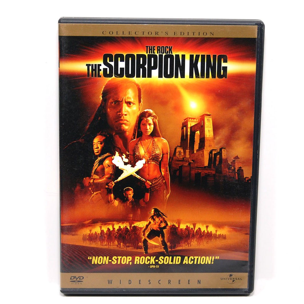 The Scorpion King (DVD, 2002, Universal) Widescreen Collector's Edition