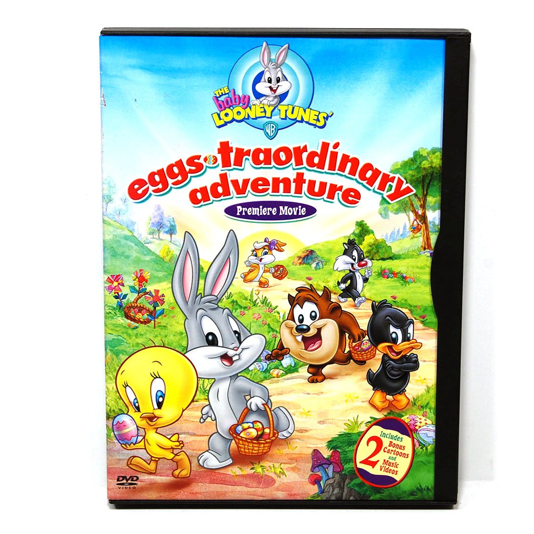 Baby Looney Tunes Eggs Traordinary Adventure Dvd 2003 Warner Bros