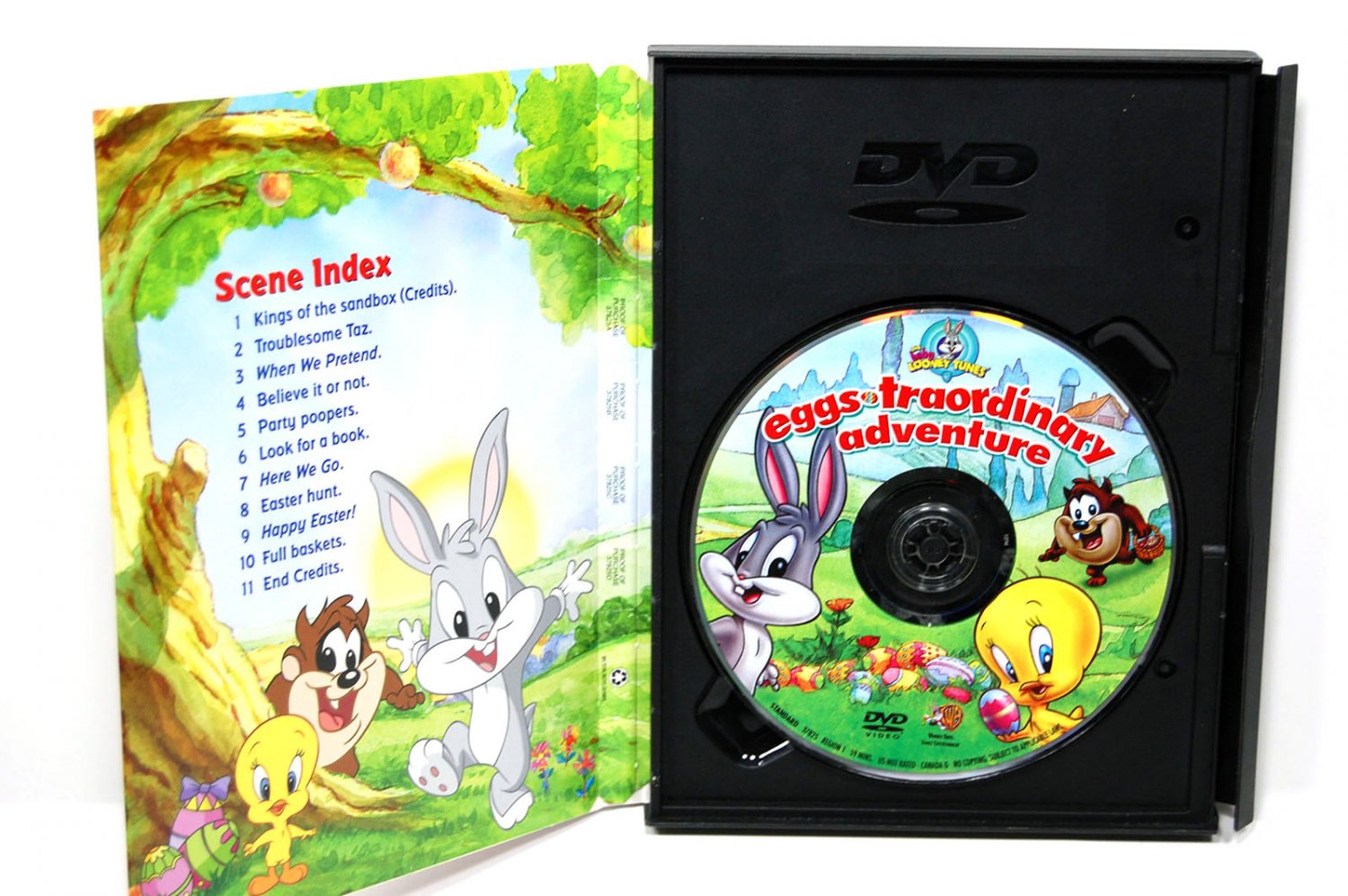 Baby Looney Tunes Eggs Traordinary Adventure Dvd 2003 Warner Bros