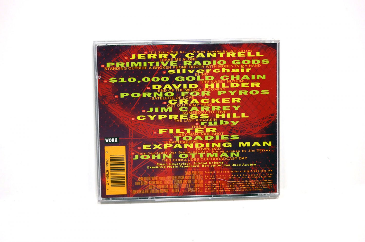 The Cable Guy Original Motion Picture Soundtrack (Audio CD, 1996, Sony)