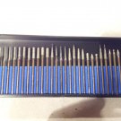 DIAMOND GRINDING CARVING BITS BURR SET- 30 pcs - FITS DREMEL TYPE ROTARY TOOL