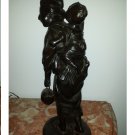 French Bronze Japanese Statue