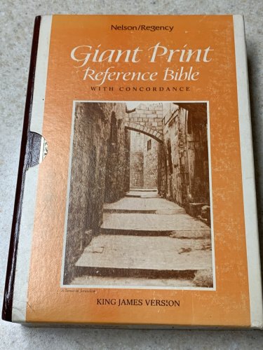 Nelson Regency Holy Bible King James Version Giant Print Red Letter 883