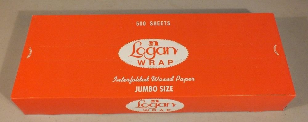 Deli Wrap Interfolded Wax Paper Jumbo Size 15x107 500 Sheet Logan Wrap Norpak 9411