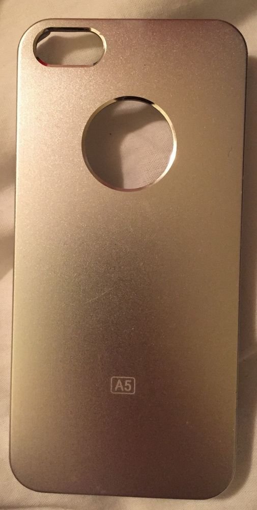NEW Apple iPhone 5 5S Case Cover Silver USA SELLER