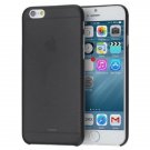 NEW Apple iPhone 6 Case Cover 0.3 mm Translucent Clear 4.7" Black USA SELLER
