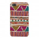 Pink Turquoise Geometric Floral Patterned Mobile Phone Case Cover for iPhone 6