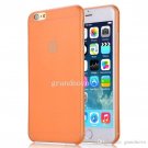 NEW Apple iPhone 6 Case Cover 0.3 mm Translucent Clear 4.7" Orange USA SELLER