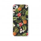 Apple iPhone 6 / 6 Plus HAWAIIAN FLORAL PINEAPPLES FLOWERS Shiny Case Cover LOVE