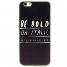 Be Bold Girl Power Apple iPhone 6 4.7 New Case Quote Inspire Peace Hippie Tribal