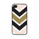 Apple iPhone 6/6 Plus BLUE GOLD PINK GLITTER GEOMETRIC Shiny Case Cover SPARKLY