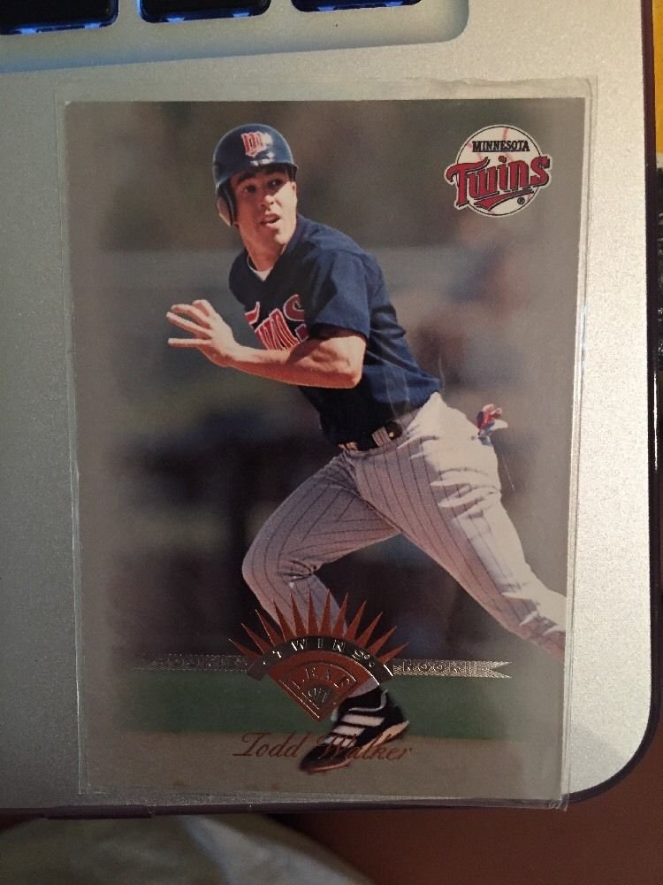Todd Walker Minnesota Twins Baseball Card Rookie 170 Collectible