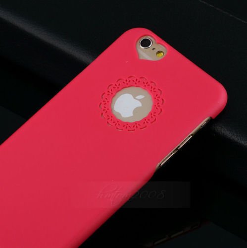 Apple iPhone 6 / 6 Plus Red Cute Love Dotted heart Girl Hard Case Cover Skin