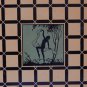 Art Deco Nude Woman Bar Tray Gold Black Metal Antique Serving Platter