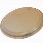 Art Deco Nude Woman Bar Tray Gold Black Metal Antique Serving Platter