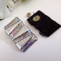 Hand Crafted Silver Geometric Earrings  Vintage 1980's Fashion Jewelry
