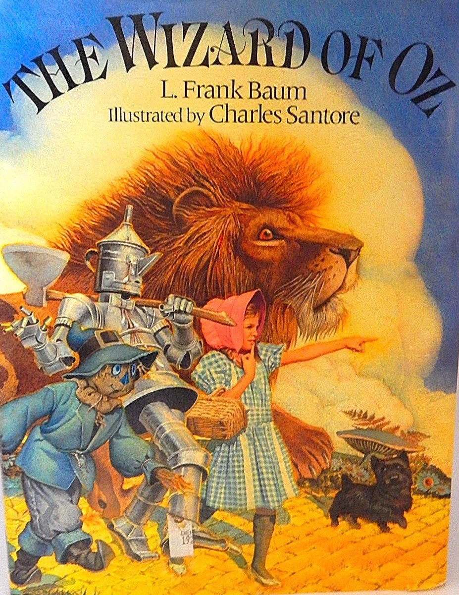 The Wizard of Oz Gift Book by Frank Baum Illustrated by Charles Santore Classic Literature