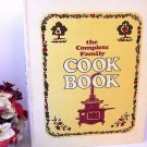 The Complete Family Cookbook 1969 3 Ring Recipe Book Mid-Century American Food Cooking Baking Guide