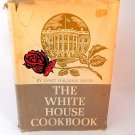 The White House Cook Book Janet Ervin Rare 1964 USA President Biography First Lady Recipes Etiquette
