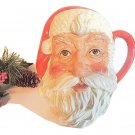 Santa Claus Mug Royal Doulton Figural Toby Jug Barware Vintage1983 Christmas Collectible D6704