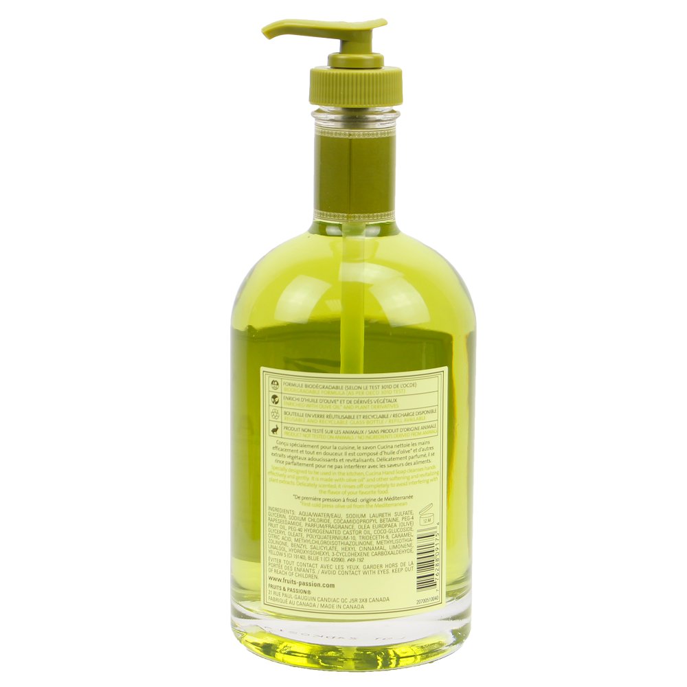 Cucina Coriander and Olive Tree Hand Soap 6.7 Ounces