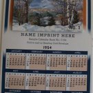 1954 SAMPLE CALENDAR - VARIOUS SCENES - GORGEOUS