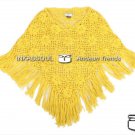 INKASSOUL alpaca PONCHO - PON001 - AU-615 (yellow)