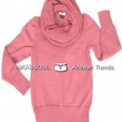 INKASSOUL alpaca SWEATER - SWE028 - AW-526 (light coral)