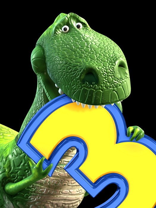 Toy Story 3 Rex Dinosaur Disney Pixar 32x24 Print POSTER