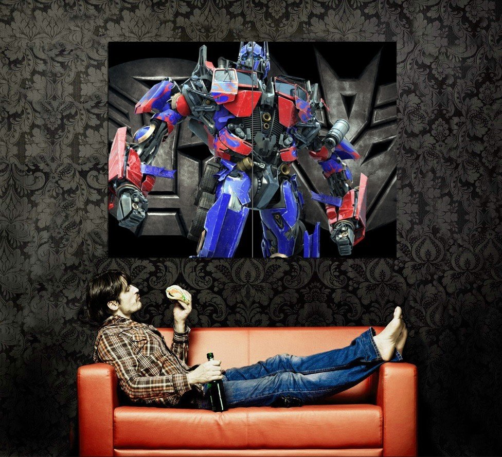 Optimus Prime Transformers Movie Huge 47x35 Print Poster