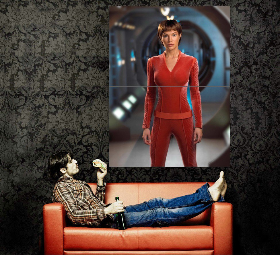 Jolene Blalock Star Trek Enterprise Actress Huge 47x35 Print Poster