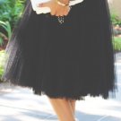 Black Tulle Skirt