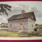 Paul N Norton Watercolor Print Christian Isley House 12" x 17"