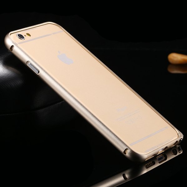 I6 Metal Frame Aluminum Case For Iphone 6 4.7Inch Slim Protective 32213754716-10-gold