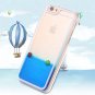 I6 Dynamic Quicksand Back Case Clear Cover Flow With Liquid Fish F 32277186221-1-star rose