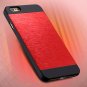 I6/6Plus Aluminum Shiny Metal Brush Hard Cover For Iphone 6 4.7Inc 32232320776-14-blue for iphone 6