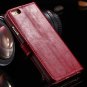 I6 Plus Full Wallet Case For Iphone 6 Plus 5.5Inch Genuine Leather 32236038192-2-red