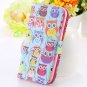 Colorful Mat Pattern Wallet Case For Samsung Galaxy S4 I9500 S5 I9 1925779940-14-S5 hot pink crown